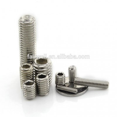 no head screw with stainless steel material