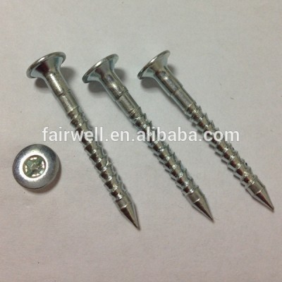 Pozi drive flat head nail screws good quality