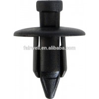 Black nylon snap plastic push rivets