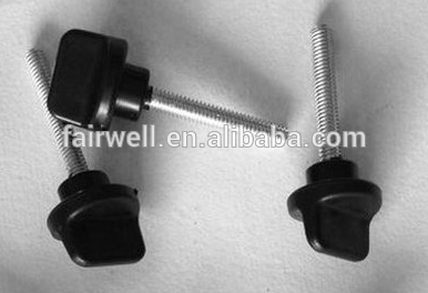 steel Black Plastic Head Screw, screw with handle